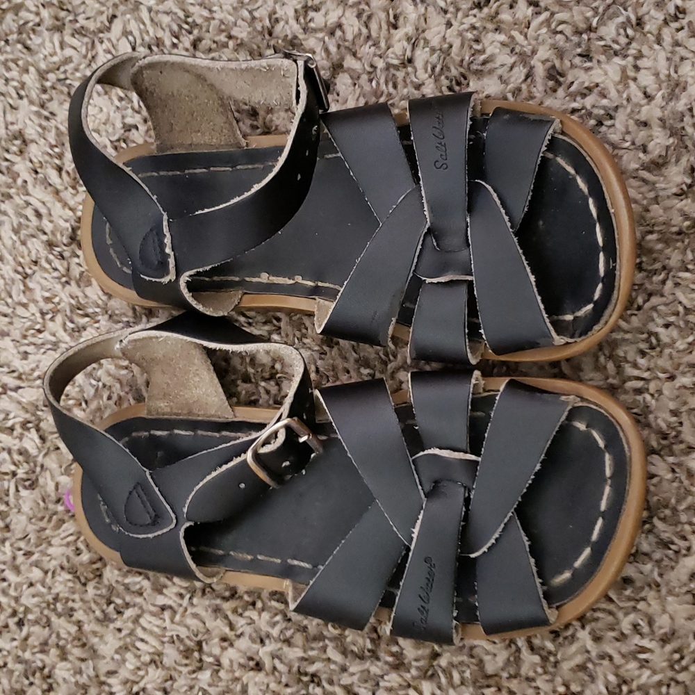 Salt Water Girl Sandal Size 11 Black
